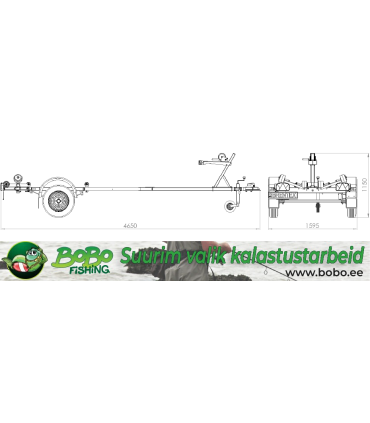 Priekaba Brentex BREN-450B