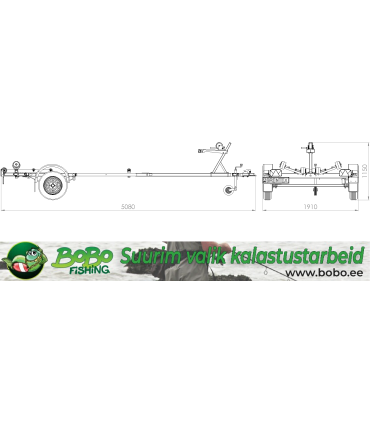 Priekaba Brentex BREN-500B