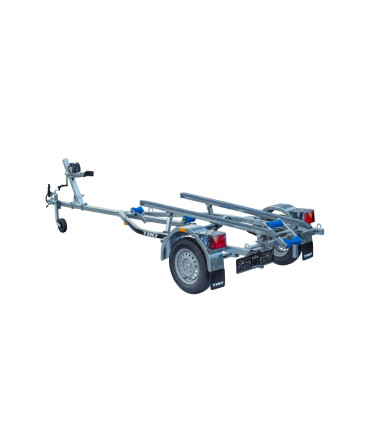 Priekaba BX600L su išilginėm atramom