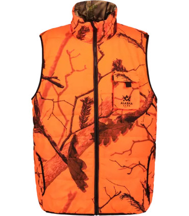 Liemenė Alaska Tundra Ms Reversible Padded Vest, Blaze 3D