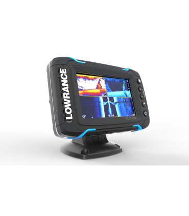 Echolotas Lowrance Elite-5 Ti Mid/High/TotalScan