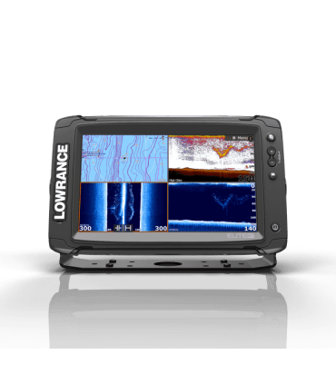 Echolotas Lowrance Elite-9 Ti Med/High/TotalScan™