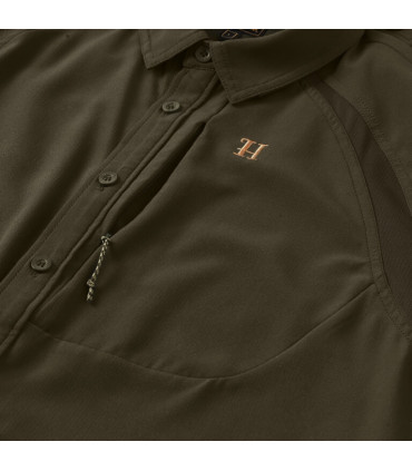 Harkila Herlet Tech L/S Willow Green marškiniai