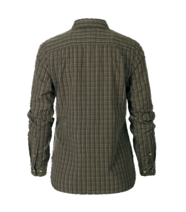 Seeland Claire Lady Olive Night Check marškiniai