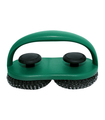 Grotelių šveitiklis su dvigubu šveistuku