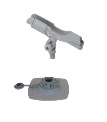 Meškerės laikiklis su montavimo platforma (140x140 mm) skirta pripučiamoms valtims