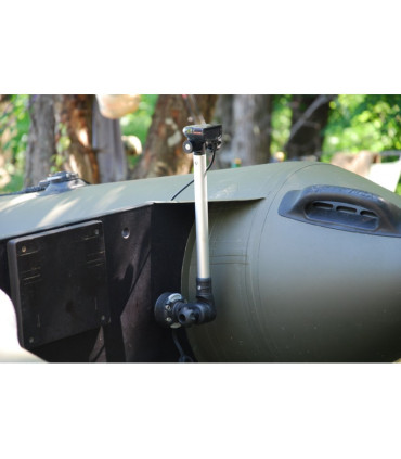 Echoloto jutiklio tvirtinimas