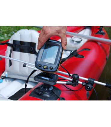 Platforma (100x100) echolotų ir kitų įrenginių tvirtinimui su echoloto jutiklio laikikliu