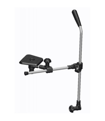 Platforma (100x100) echolotų ir kitų įrenginių tvirtinimui su echoloto jutiklio laikikliu