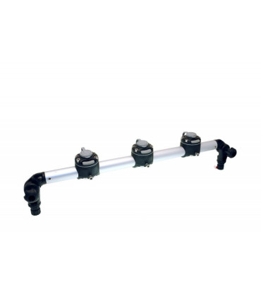 Skersinis 610 mm su trimis užraktais