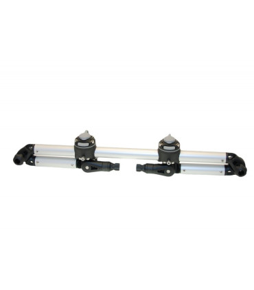 Skersinis 610 x 120 mm su dviem užraktais