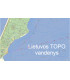 Lietuvos Topo vandenys žemėlapis