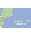 Lietuvos Topo vandenys žemėlapis