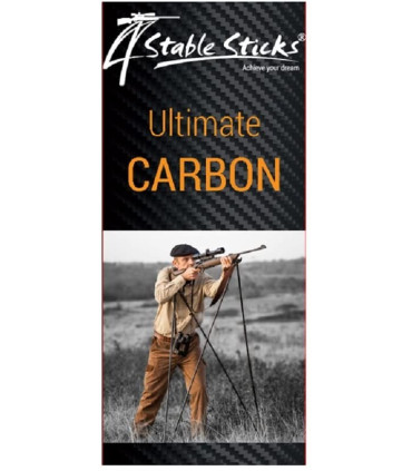 Taikymosi Lazda 4STABLESTICK ULTIMATE CARBON 650G 170CM 4P. CARBON