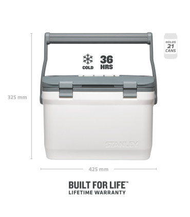Šaltdėžė Stanley Adventure cooler 15,1L Balta