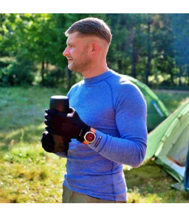 Merino pirštinės juodos