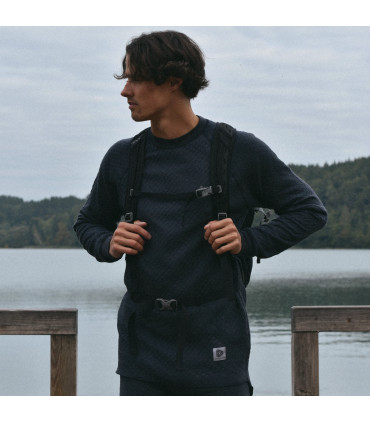 Thermowave merino 3IN1 vyriški marškinėliai ilgomis rankovėmis