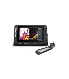 Echolotas Lowrance Elite-9 FS su sonaru Active 3-IN-1 ROW