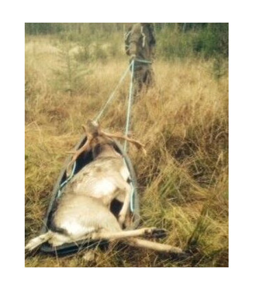 Medžioklės rogės TERRAINSLEIGH CANADA CLASSIC (2,33x0,85 m, 14 kg)