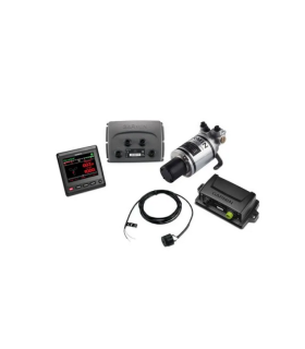Hidraulinis autopilotas Garmin „Reactor™ 40“  su GHC™ 40 ekranu.