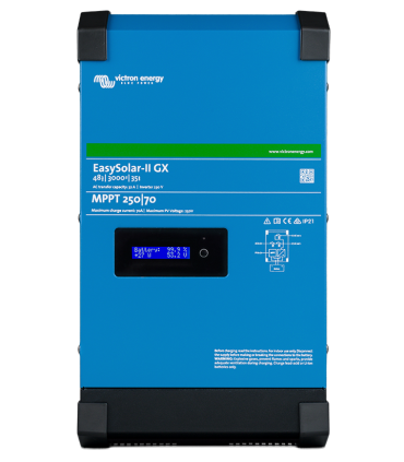 Įtampos keitiklis/ pakrovėjas Victron EasySolar-II 48/5000/70-50 MPPT 250/100 GX