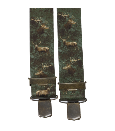 Medžioklinės kelnių petnešos AKAH su Elniais