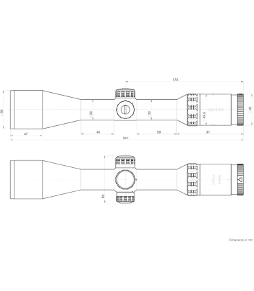 Optinis Taikiklis Kahles HELIA 2-10x50i SR tinklelis: 4-Dot