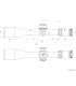 Optinis Taikiklis Kahles K624i 6-24x56  windage/right tinklelis: Mil3