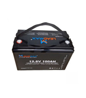 AKUMULIATORIUS LEADMAX LIFEPO4 (12.8V, 100AH)