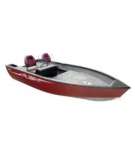 Aliuminė valtis Alba 440 Console