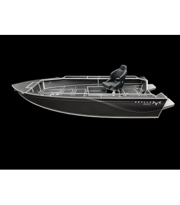 Aliuminė valtis SKYLLA 390 Tiller