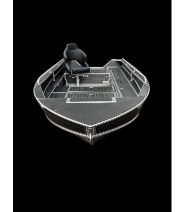 Aliuminė valtis SKYLLA 390 Tiller