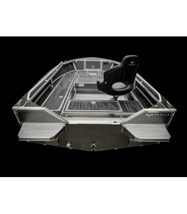 Aliuminė valtis SKYLLA 390 Tiller