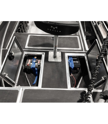 Aliuminė valtis SKYLLA 390 Tiller