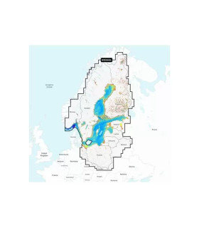 Garmin Navionics Vision+ Baltijos jūros jūrlapiai