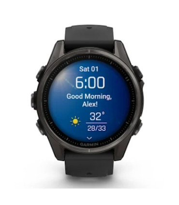 Išmanusis laikrodis GARMIN „fēnix® 8“ – 43 mm, AMOLED Titan