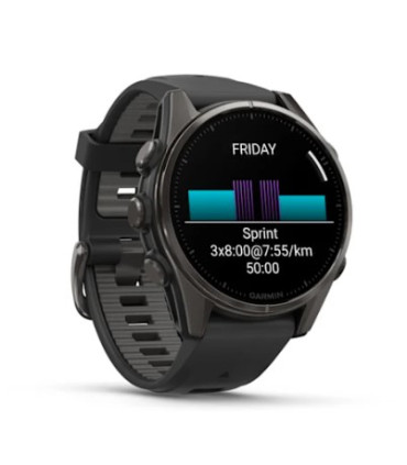 Išmanusis laikrodis GARMIN „fēnix® 8“ – 43 mm, AMOLED Titan