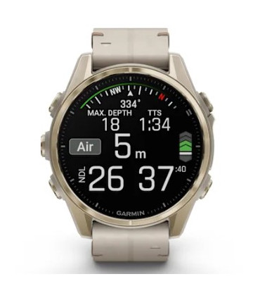 Išmanusis laikrodis GARMIN „fēnix® 8“ – 43 mm, AMOLED Gold