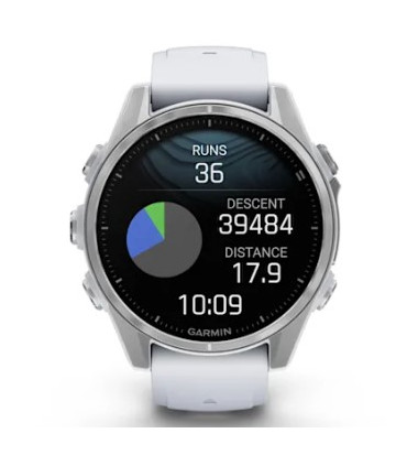 Išmanusis laikrodis GARMIN „fēnix® 8“ – 43 mm, AMOLED Silver