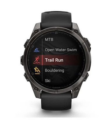 Išmanusis laikrodis GARMIN „fēnix® 8“ – 47 mm, AMOLED Sapphire black