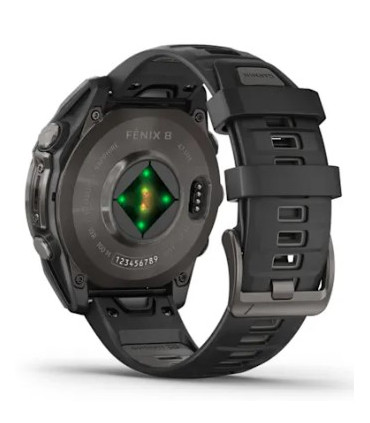 Išmanusis laikrodis GARMIN „fēnix® 8“ – 47 mm, AMOLED Sapphire black