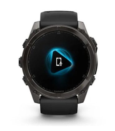 Išmanusis laikrodis GARMIN „fēnix® 8“ – 51 mm, AMOLED Sapphire black