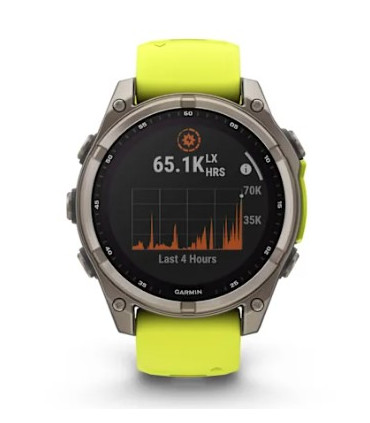 Išmanusis laikrodis GARMIN „fēnix® 8“ – 47 mm, „Solar“, „Sapphire“