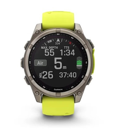 Išmanusis laikrodis GARMIN „fēnix® 8“ – 47 mm, „Solar“, „Sapphire“