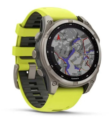 Išmanusis laikrodis GARMIN „fēnix® 8“ – 51 mm, „Solar“, „Sapphire“