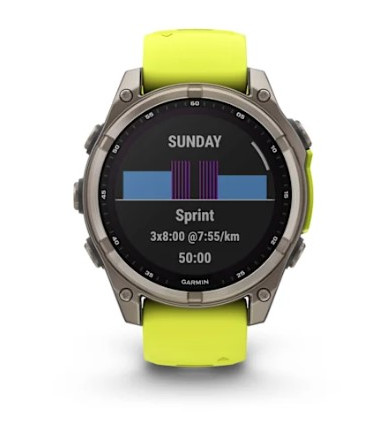Išmanusis laikrodis GARMIN „fēnix® 8“ – 51 mm, „Solar“, „Sapphire“