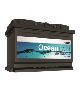 TAB 120 Ah Ocean Twin akumuliatorius