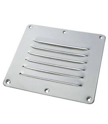 Oro ventiliacijos grotelės (nerūdijančio plieno) 120x120